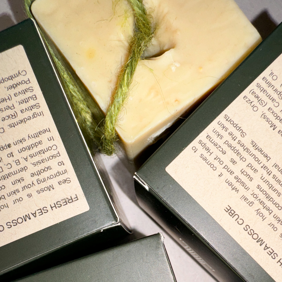 Sea Moss Soap Cube