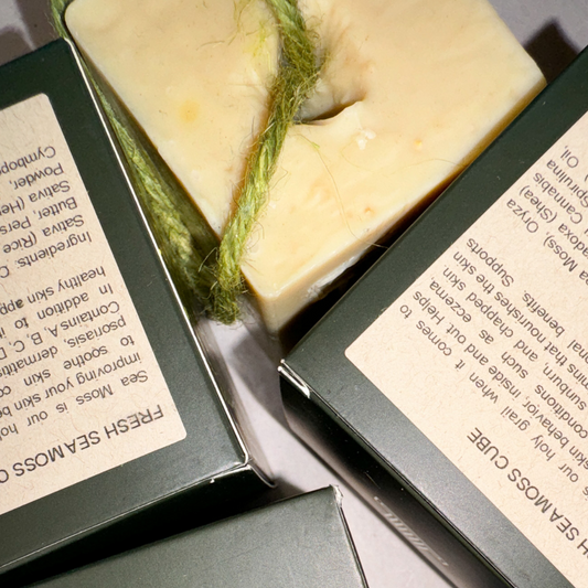 Sea Moss Soap Cube