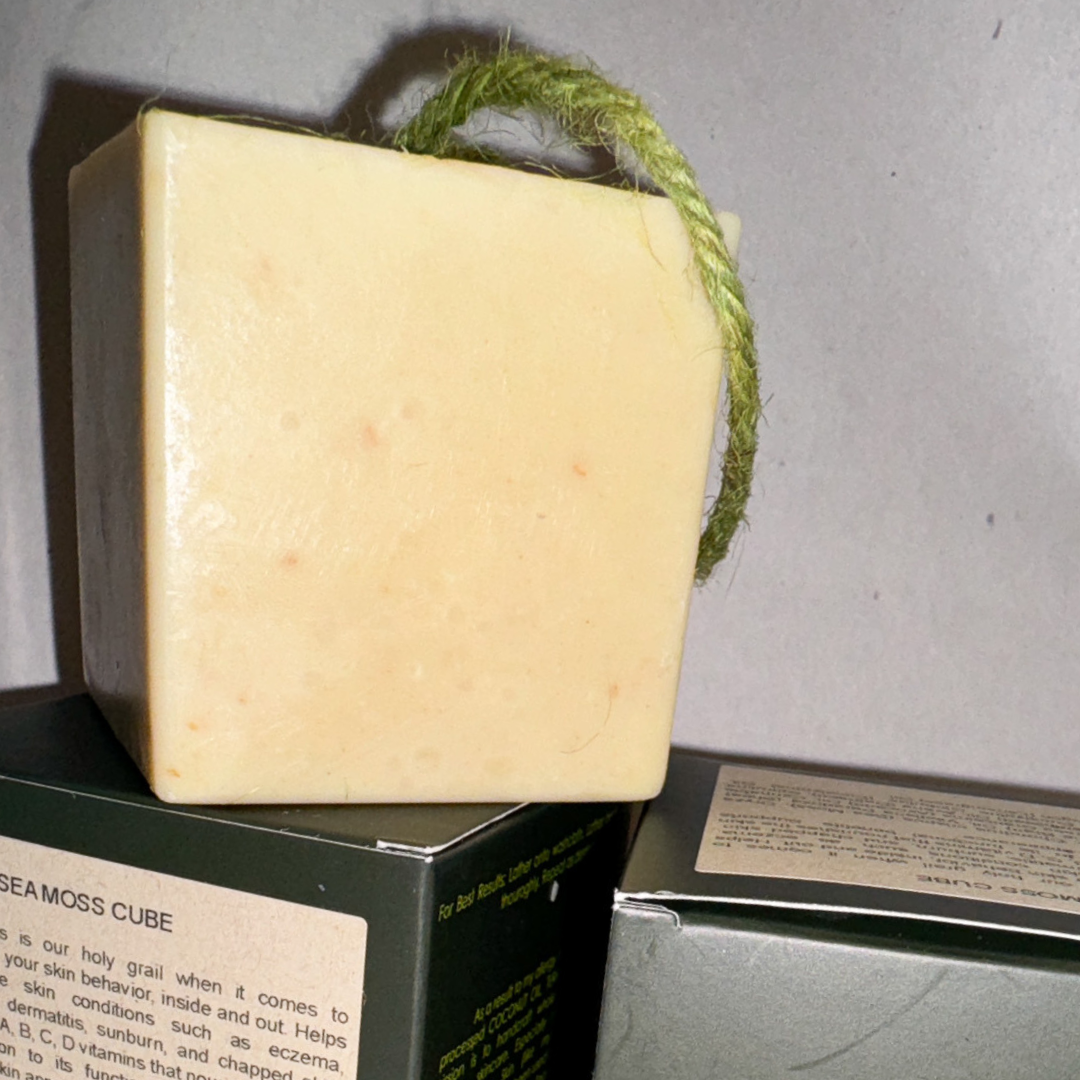 Sea Moss Soap Cube