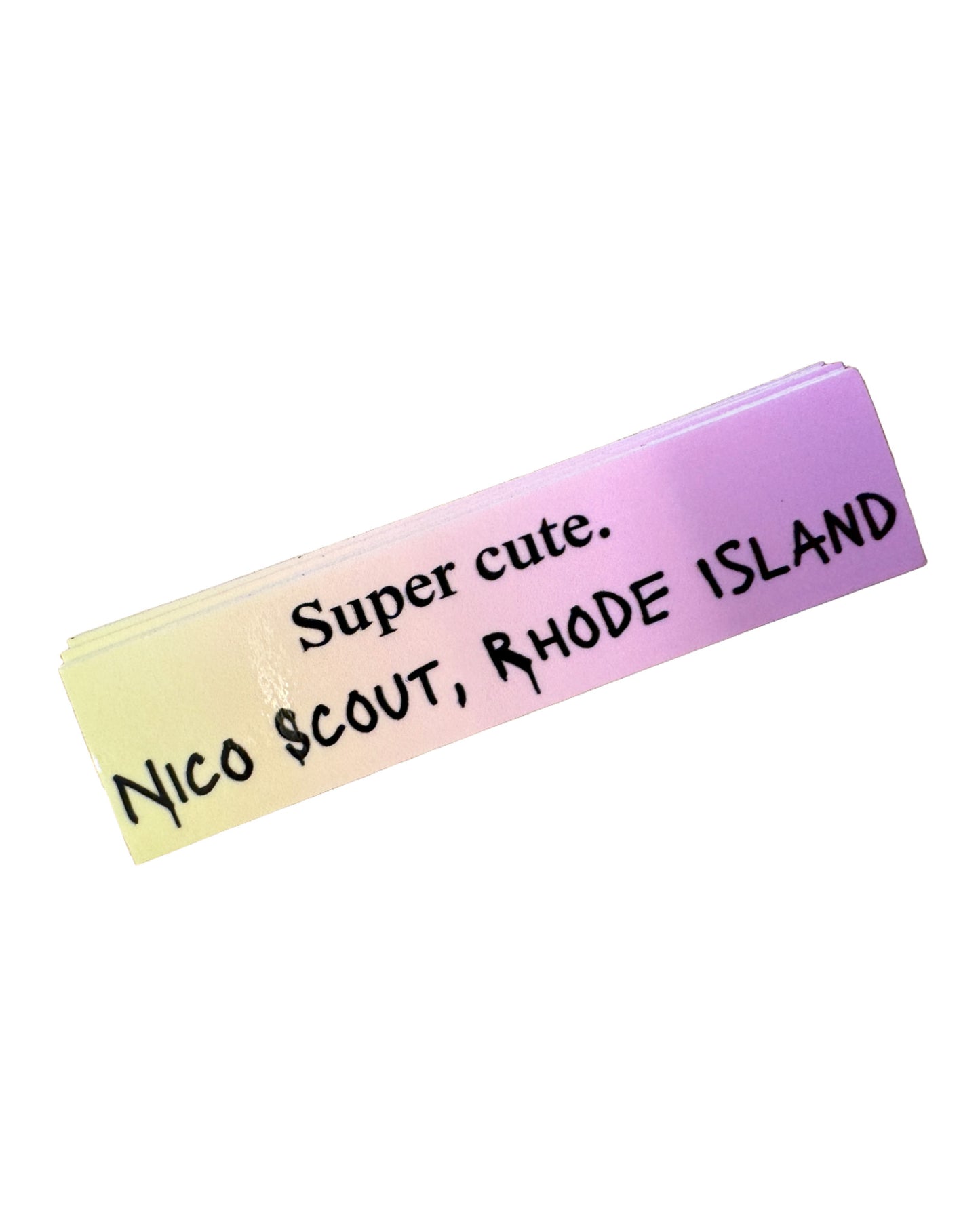 Customer's Comments Stickers