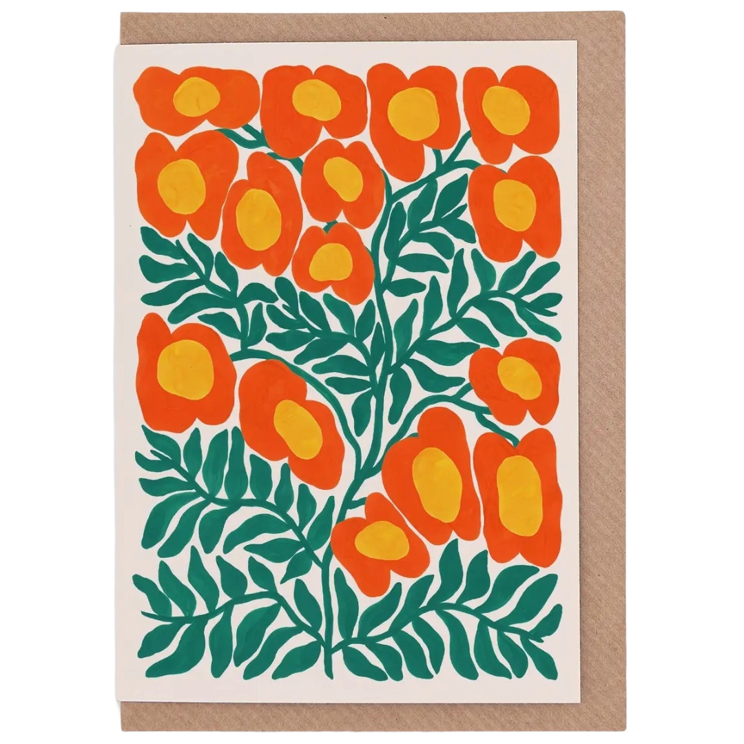 Flutterings Greeting Card