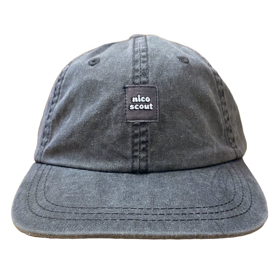 Nico Scout Logo Hat - Washed Black