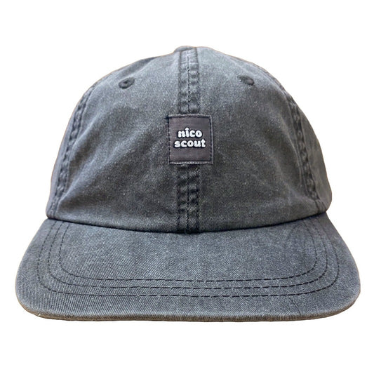 Nico Scout Logo Hat - Washed Black