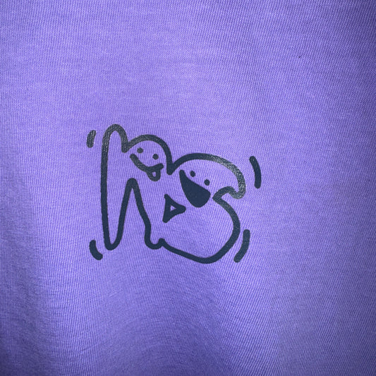 NS Violet Kids Tee | Glow In The Dark