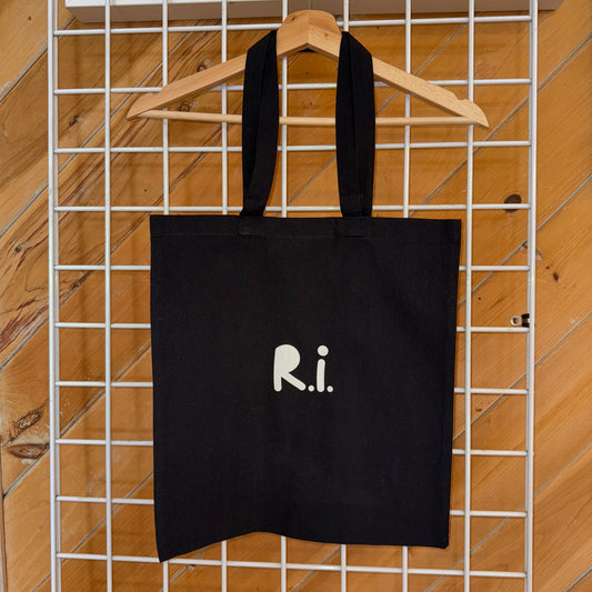 R.I. Black White Tote