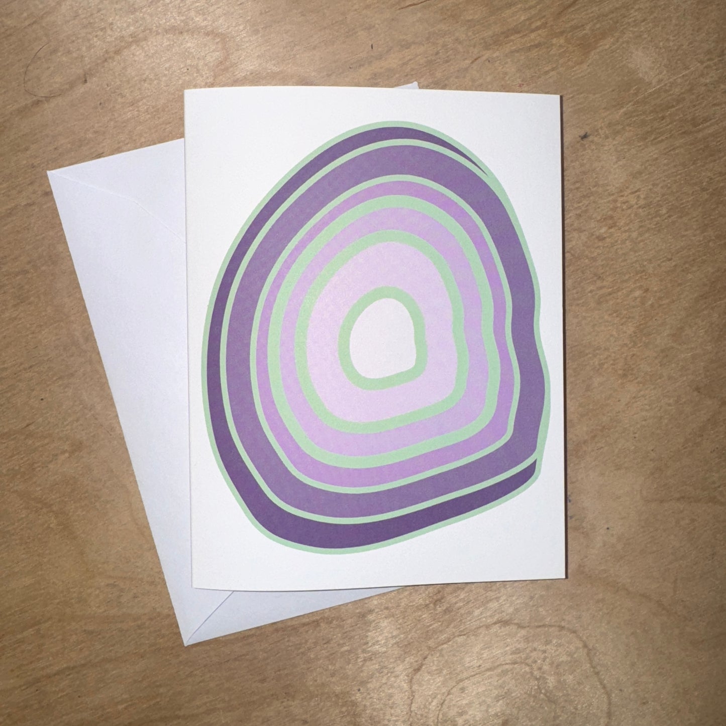 'Stacked' Greeting Card