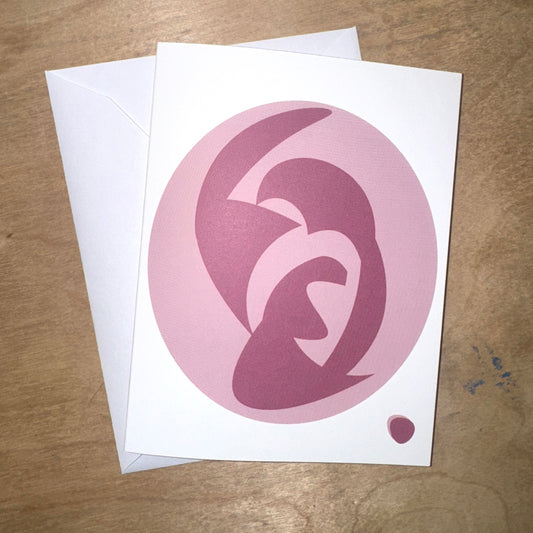 'Stance' Greeting Card