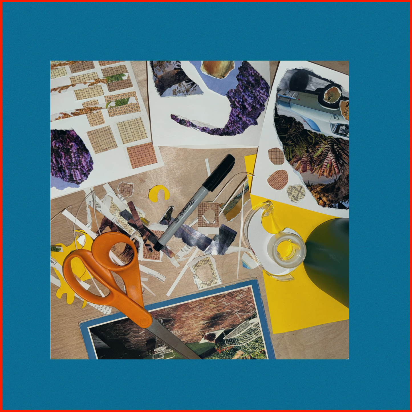 MAKER SERIES: Collage & Handwritten Cards Social March 15th 6:30-8:30pm