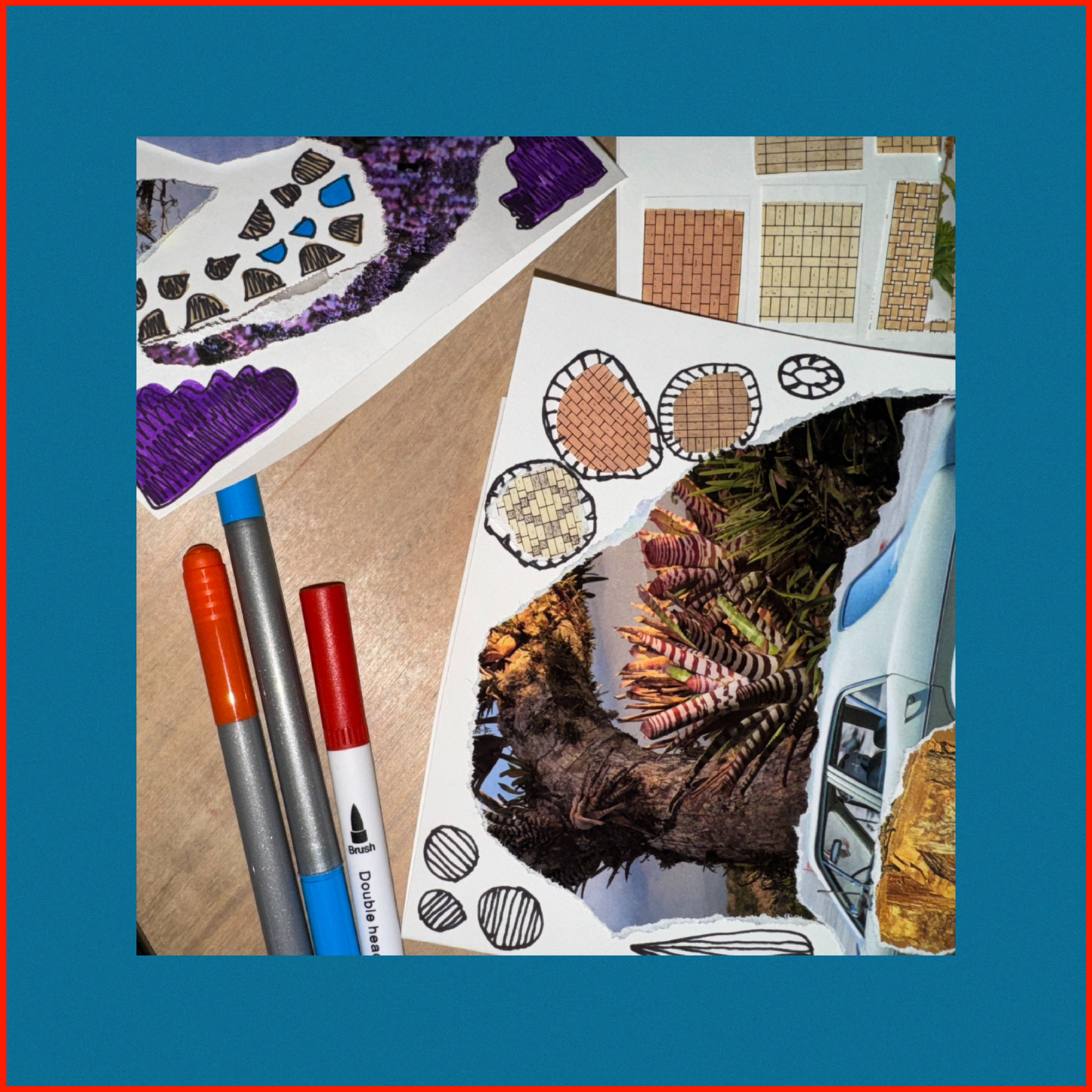 MAKER SERIES: Collage & Handwritten Cards Social March 15th 6:30-8:30pm
