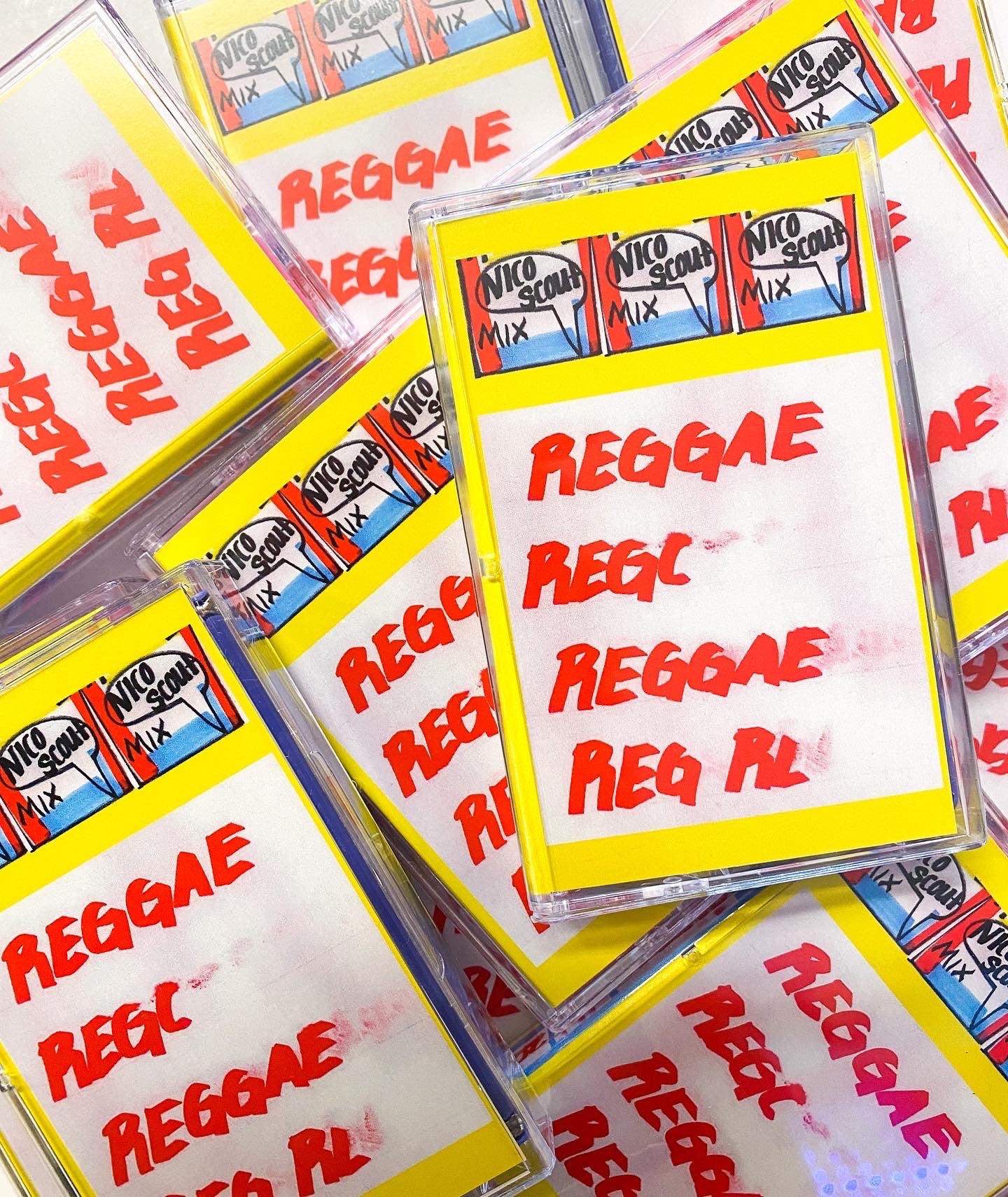Nico Scout Reggae Mix cassette tape