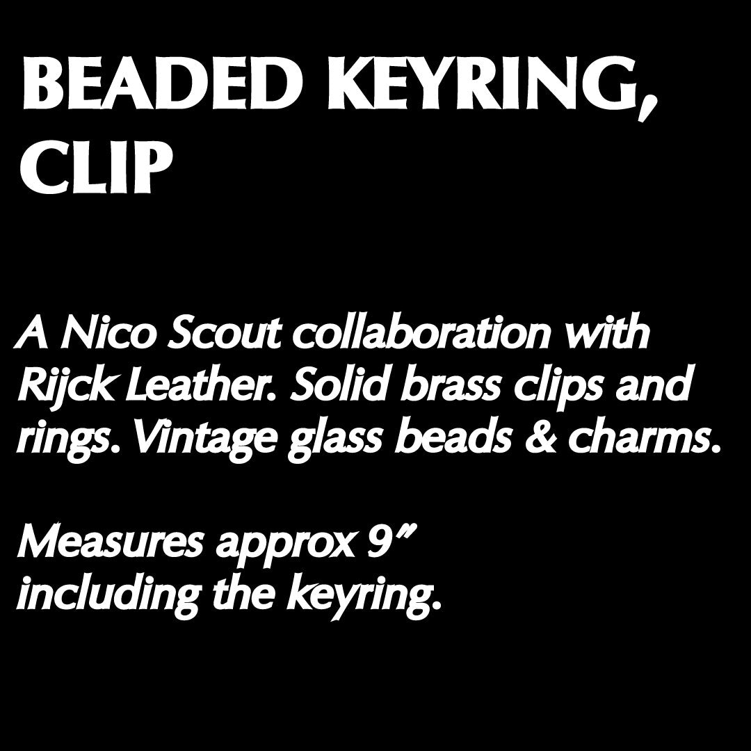 Beaded Keyring, Clip