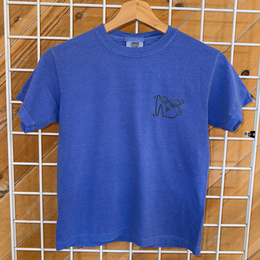 NS Blue Kids Tee | Glow In The Dark