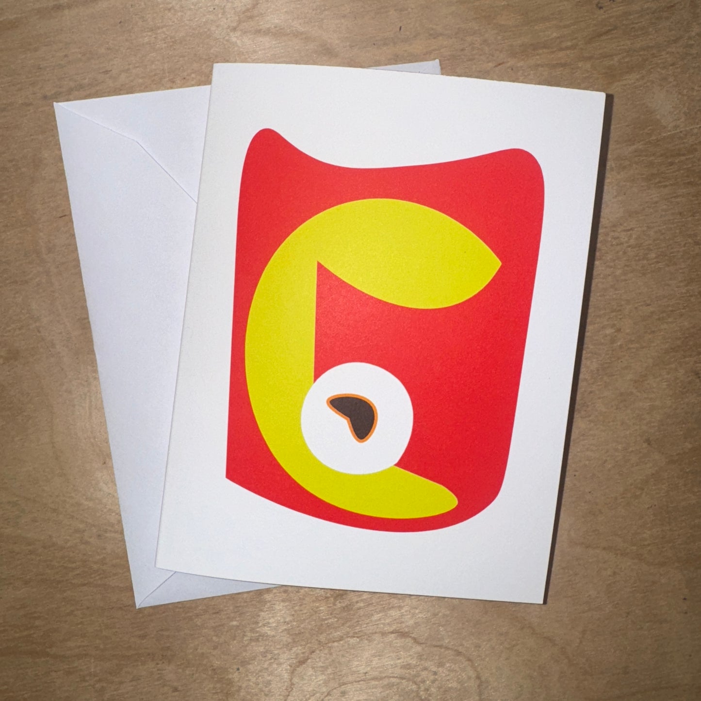 'Inside' Greeting Card