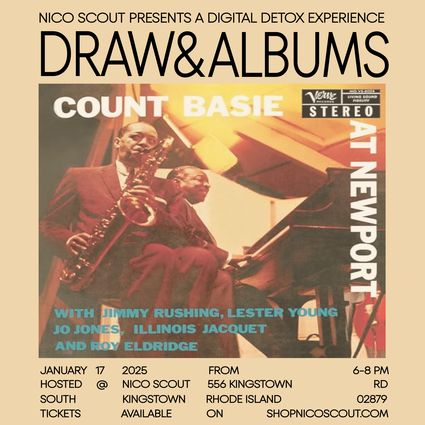 Draw & Albums January 17th