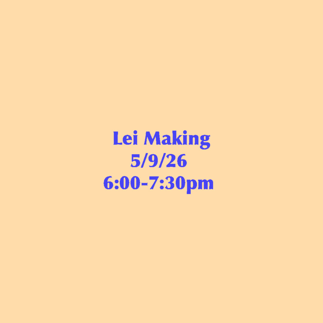 Lei Making Night