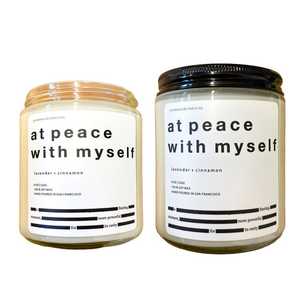 At Peace with Myself Candle