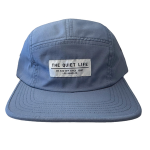 Quiet Life Foundation 5 Panel Camper Hat | Postal Blue