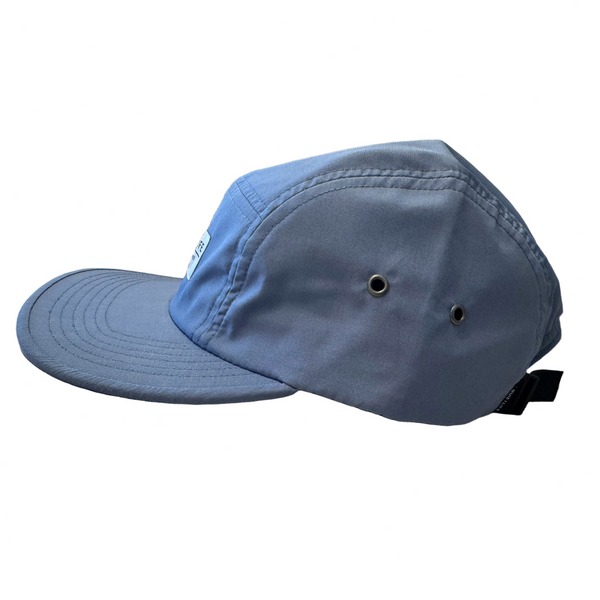Quiet Life Foundation 5 Panel Camper Hat | Postal Blue