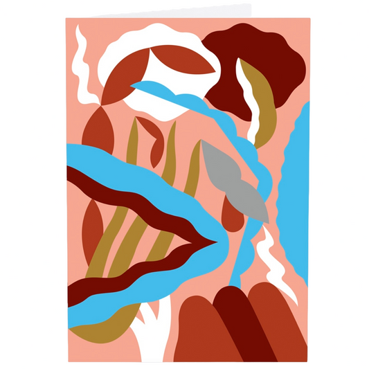 River Reeds Greeting Card