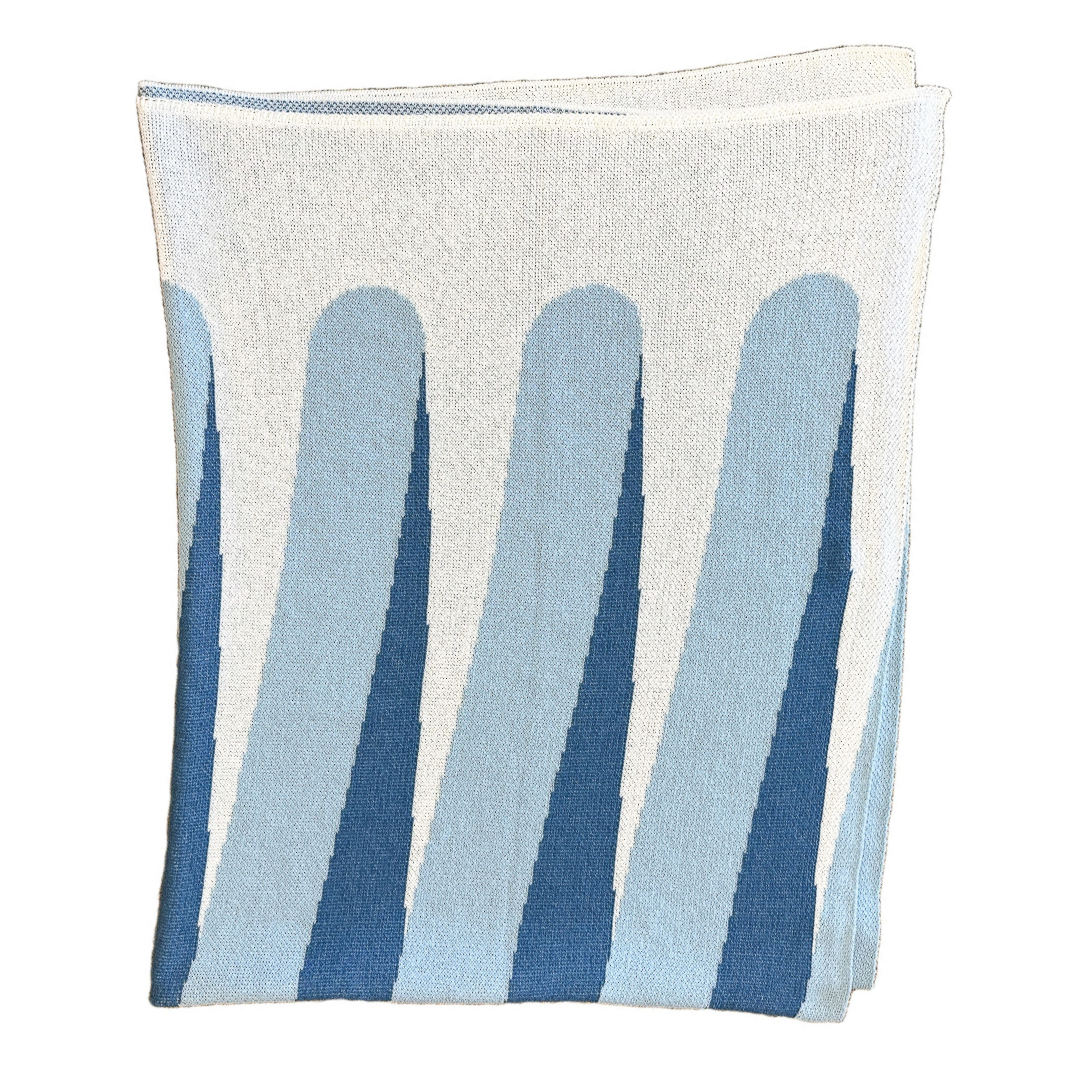 Zag Blanket | Blue