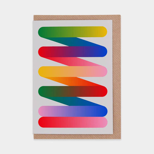 Suspension Greeting Card