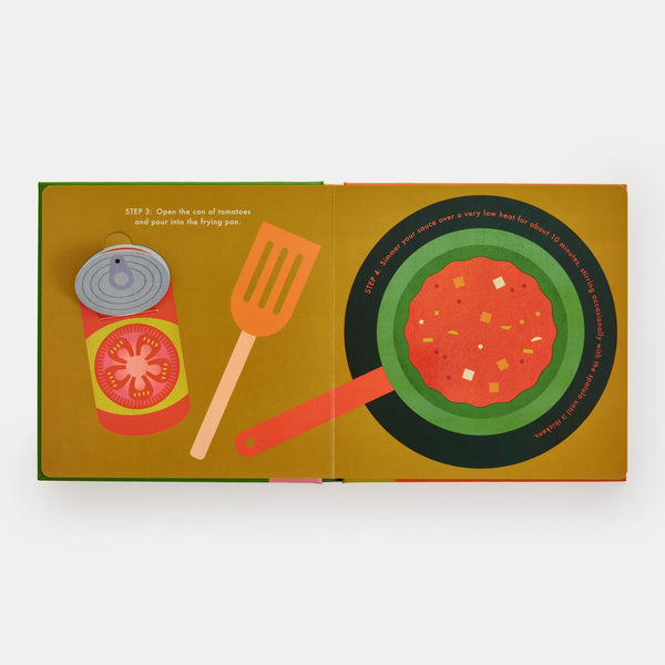 Spaghetti: An Interactive Cooking Book